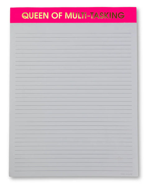 large notepad queen of multitasking