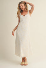 Load image into Gallery viewer, crochet bead trim midi dress
