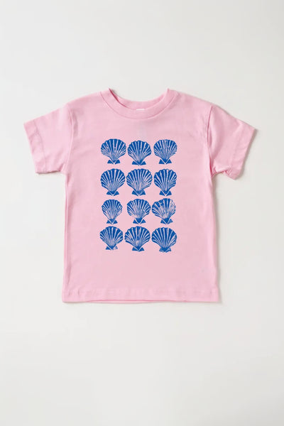 girls short sleeve tee aeashells