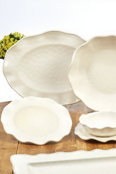 melamine oval platter perlette