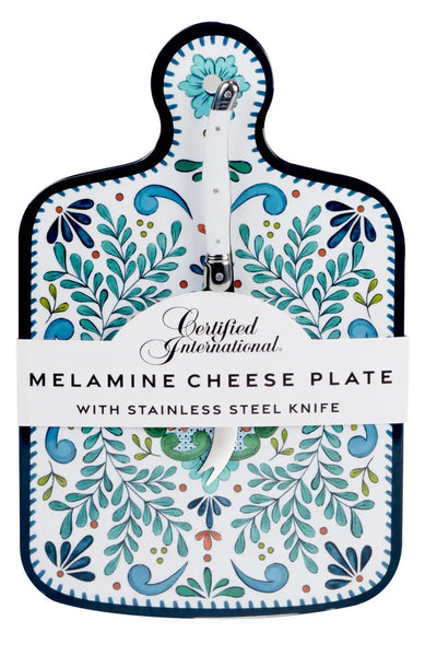 melamine cheese board set talavera
