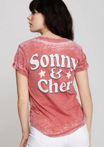 sonny & cher 1966 tee