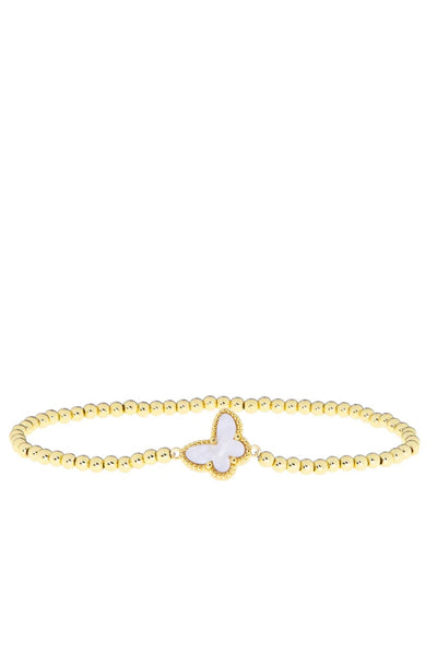 butterfly ball bracelet