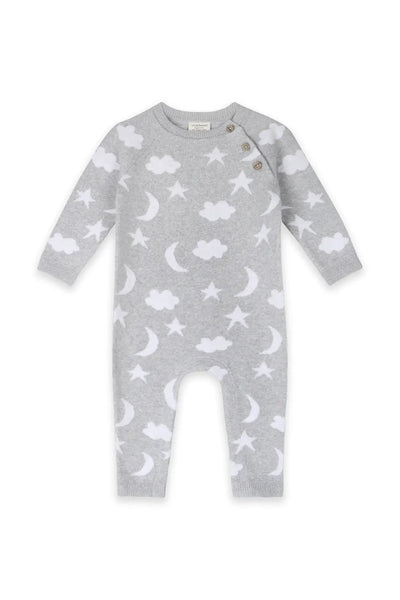 Organic Moon + Star Jumpsuit