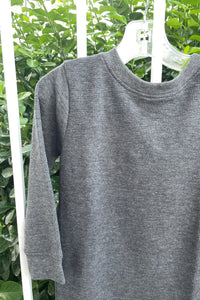boys long sleeve solid thermal tee