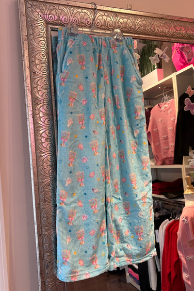 girls plush pant hannukkah