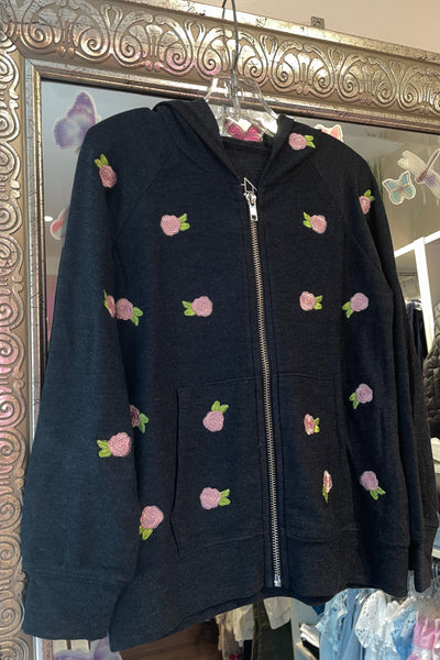 girls rosebuds hoodie