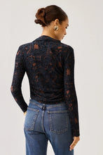 Load image into Gallery viewer, shirred burnout top
