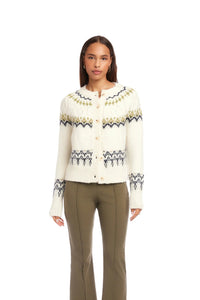 fair isle cardigan