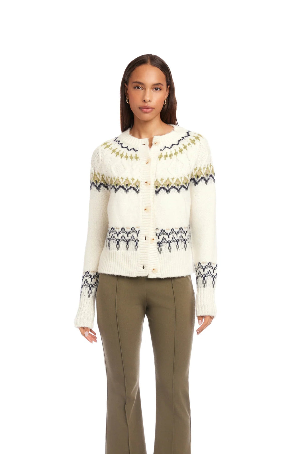 fair isle cardigan