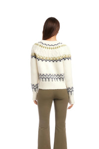 fair isle cardigan