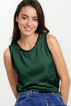 Load image into Gallery viewer, Overstitch Silky Tank

