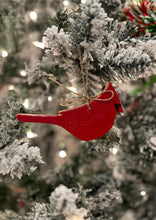 Load image into Gallery viewer, cardinal ornament

