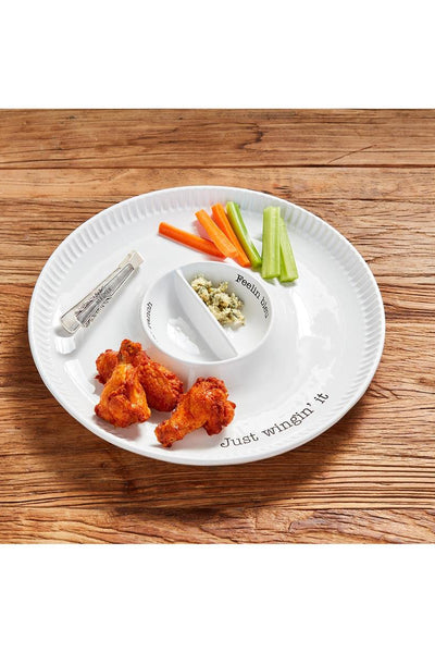 hot wing platter set
