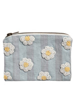 Load image into Gallery viewer, embroidered flower pouch
