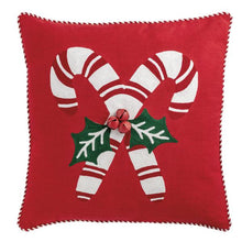 Load image into Gallery viewer, xmas embroidered pillow
