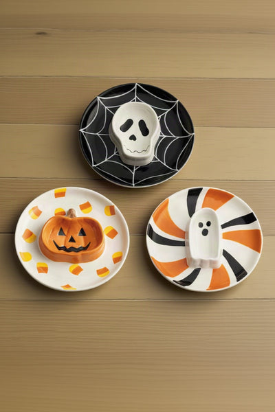 Halloween Round Dish