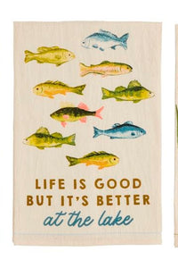 lake towel