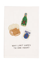 Load image into Gallery viewer, beaded bar towel
