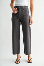 Load image into Gallery viewer, hirise utility wide leg cargo pant
