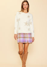 Load image into Gallery viewer, lurex star sweater
