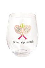 Load image into Gallery viewer, jewel tennis wine glass
