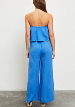 Load image into Gallery viewer, gauze flounce strapless jumpsuit
