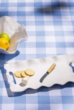 Load image into Gallery viewer, ruffled melamine tray
