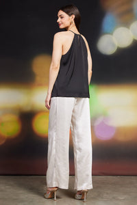 pleat front cami top