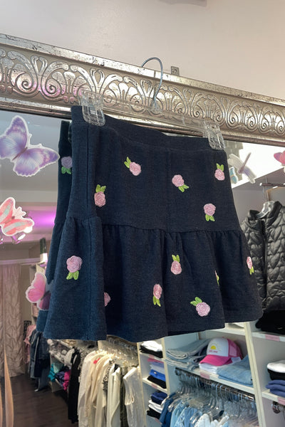 girls rosebuds skort