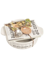 Load image into Gallery viewer, artichoke dip baker spoon set
