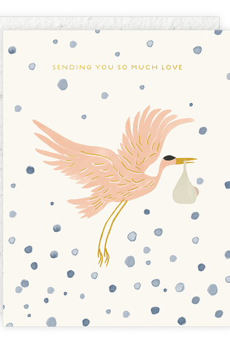 card sending love baby