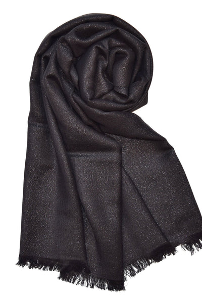 metallic evening wrap