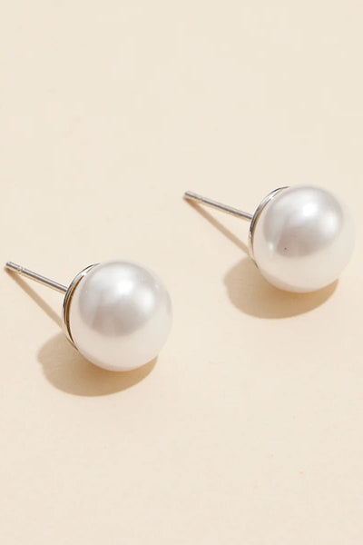 large pearl stud