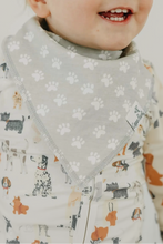 Load image into Gallery viewer, 4 pack baby bandana bibs rufus
