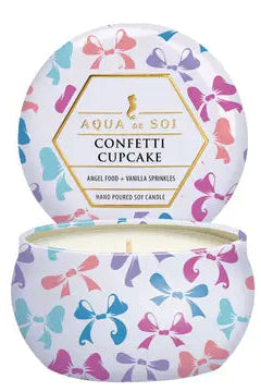 4oz tin candle cupcake