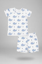Load image into Gallery viewer, infant whales loungwear set
