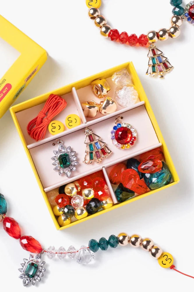 girls mini bead kit christmas