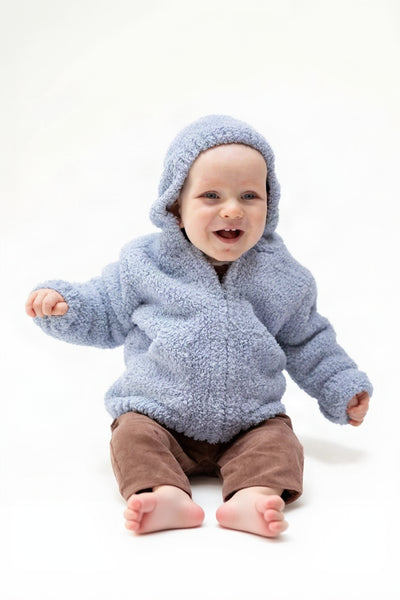 Baby Chenille Hooded Jacket