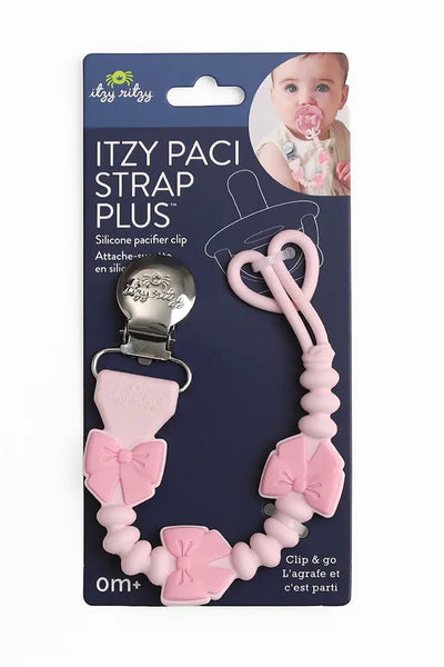 bows pacifier clip