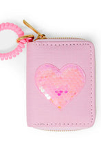 Load image into Gallery viewer, girls spiral strap heart wallet
