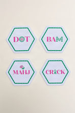 Load image into Gallery viewer, Lets Mahj 24 Coaster Set
