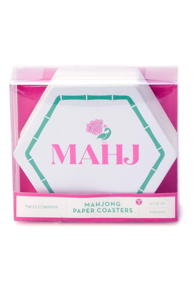 Lets Mahj 24 Coaster Set