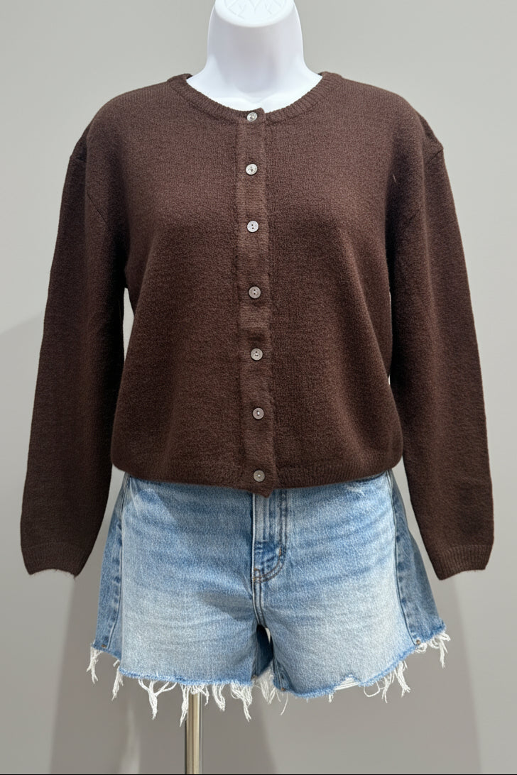 button cardigan