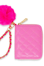 Load image into Gallery viewer, chain strap pom wallet
