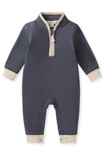 Load image into Gallery viewer, baby quarter zip jumpsuit
