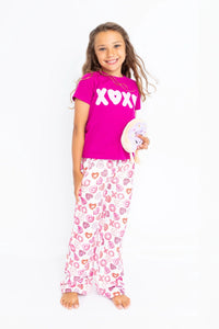 girls donuts plush pant