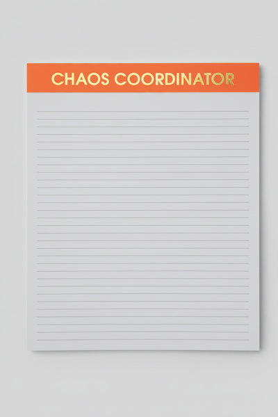 large notepad caos coordinator