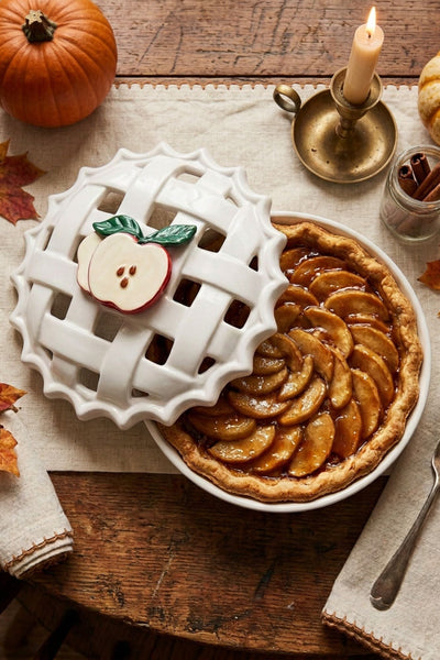Apple Pie Lattice Dish