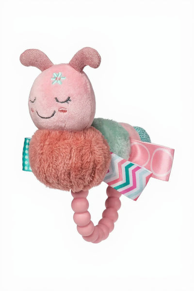 caterpillar teether rattle